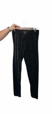 Conceited Style A236 Black Velvet Leggings Size 1X/2X
